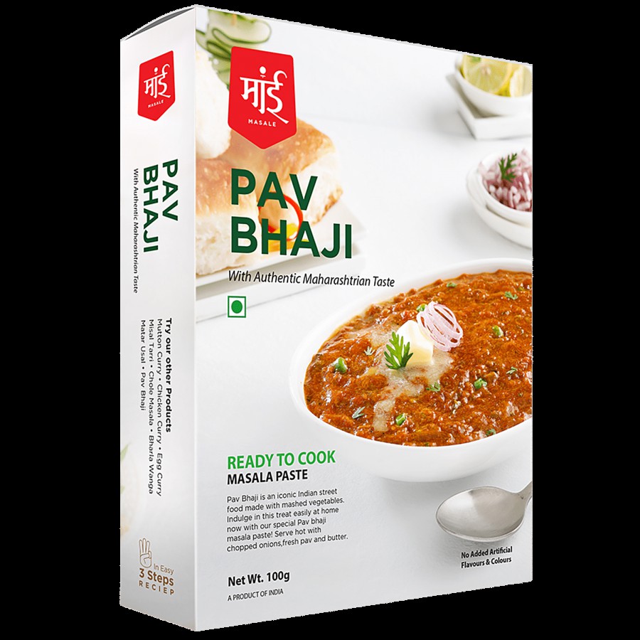 MAAI MASALE Pav Bhaji - Curry Paste