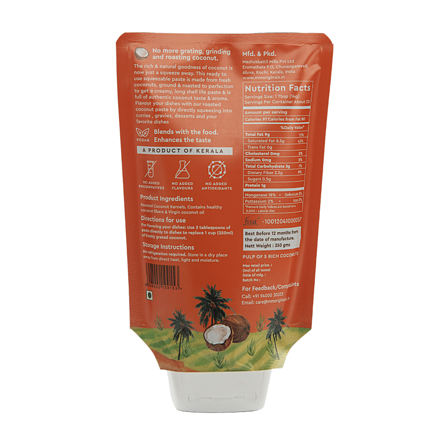 MM Originals Coconut Paste - Roasted