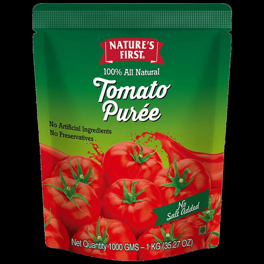 Nature's First Tomato Puree - 100% Natural