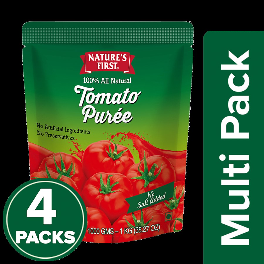 Nature's First Tomato Puree - 100% Natural