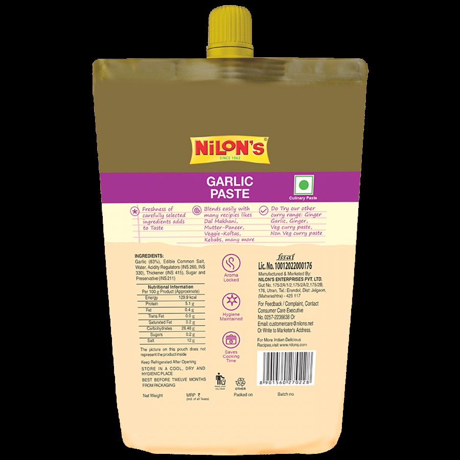 Nilon's Garlic Paste