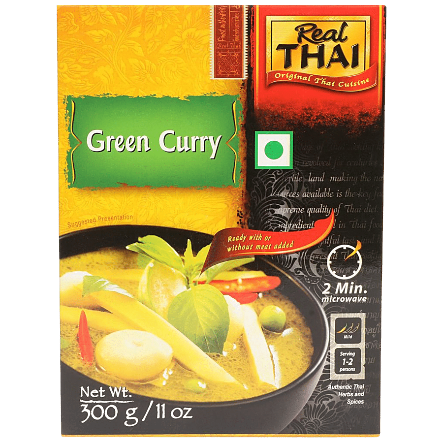 REAL THAI Green Curry With Vegetable