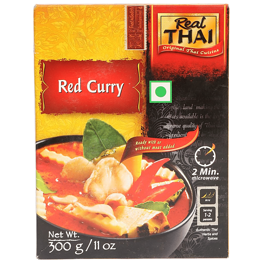 REAL THAI Red Curry With Vegetable