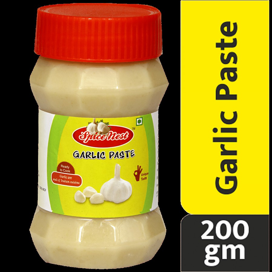 Spice Nest Garlic Paste - Ready To Use