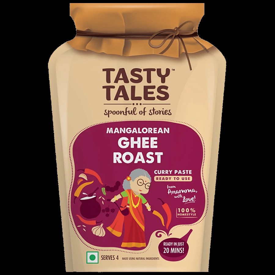 Tasty Tales Mangalorean Ghee Roast Curry Paste