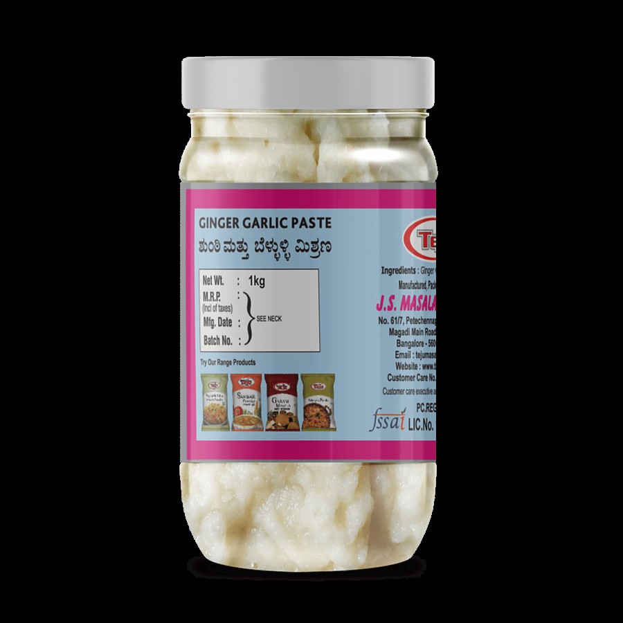 Teju Ginger Garlic Paste