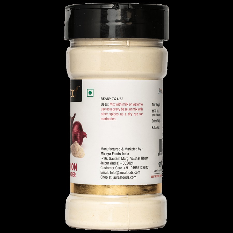 Auraa Onion Powder - No Added Colours & Preservatives