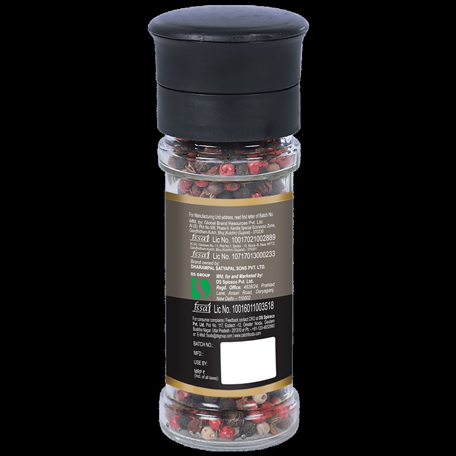 Catch Five Pepper Grinder - Adds Flavour