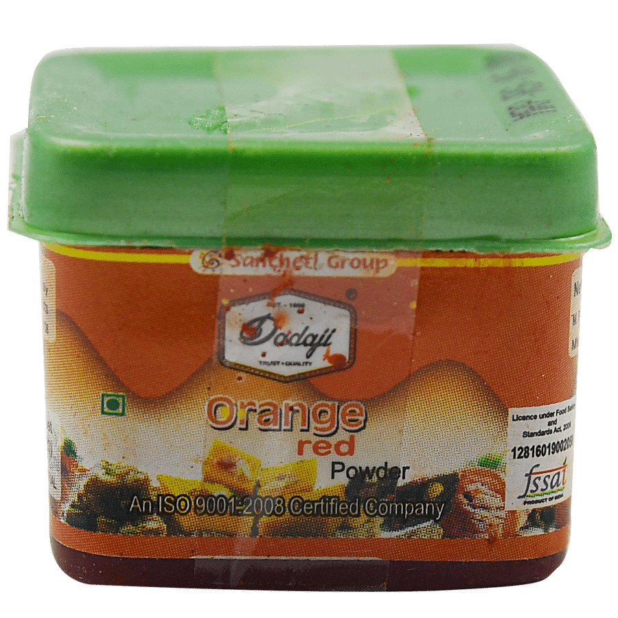 Dadaji Food Flavour - Orange Red Powder