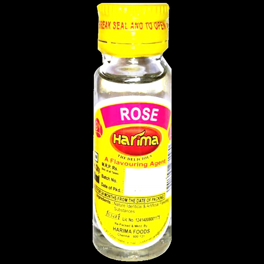 HARIMA  Rose Flavouring Agent - For Preparing Bakery