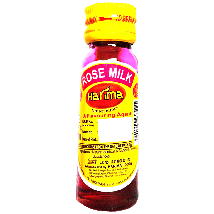 HARIMA  Rose Milk Flavouring Agent - For Preparing Bakery