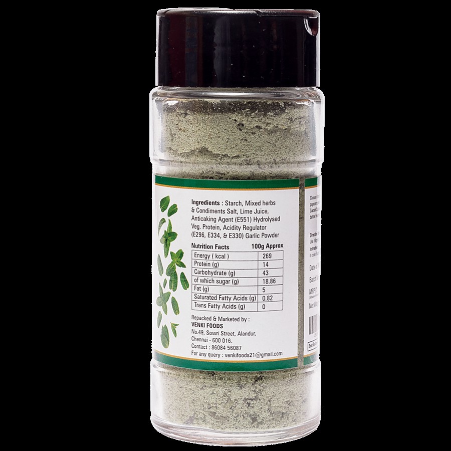 Jalandra's Taste Maker Popcorn Seasoning - Mixed Herbs