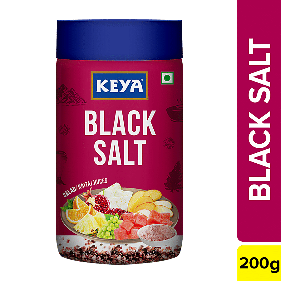 Keya Black Salt - multi-purpose/salad/raita/juices