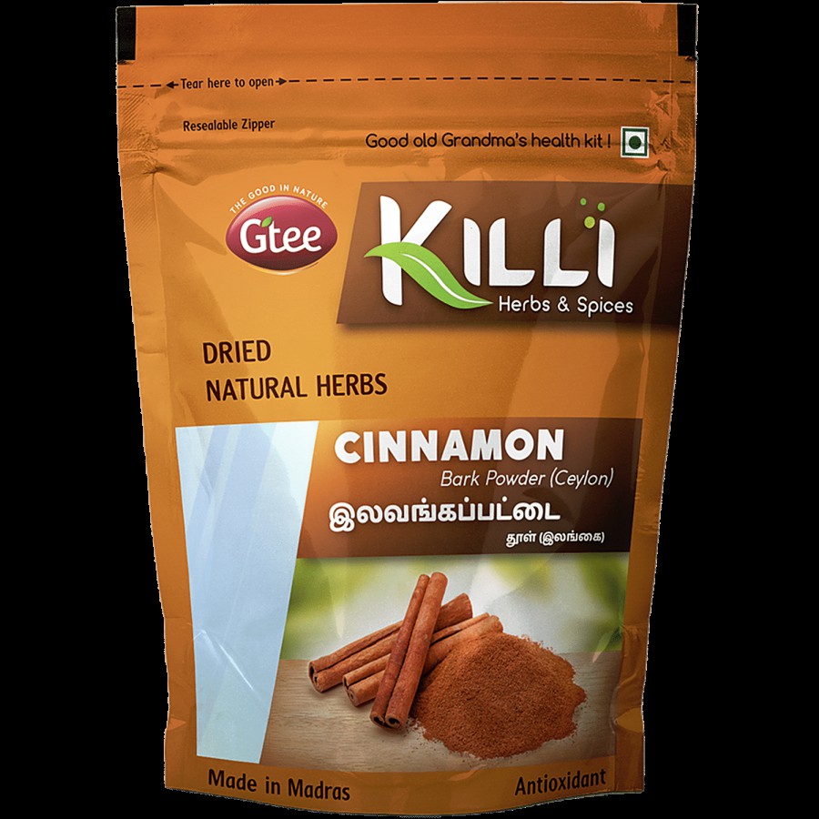 Killi Ceylon Cinnamon Bark Powder