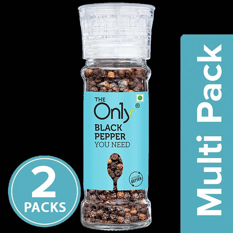 On1y Black Pepper Grinder - Rich In Antioxidants