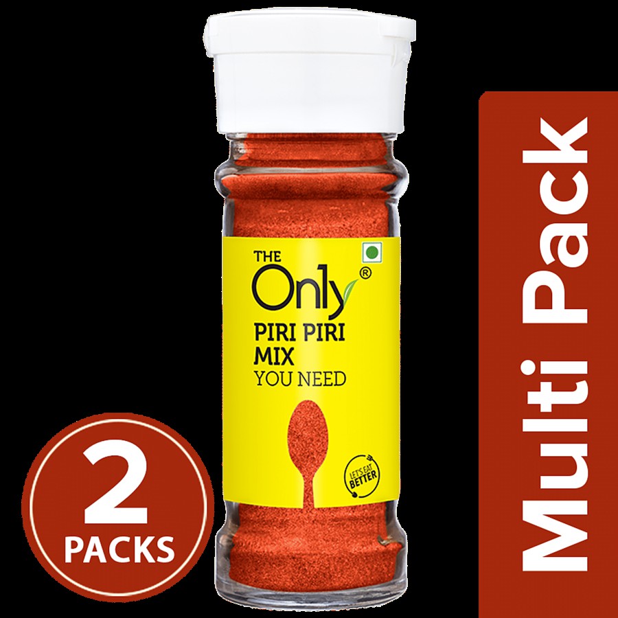 On1y Piri Piri Seasoning - Spicy & Tangy Mix For French Fries & Snacks