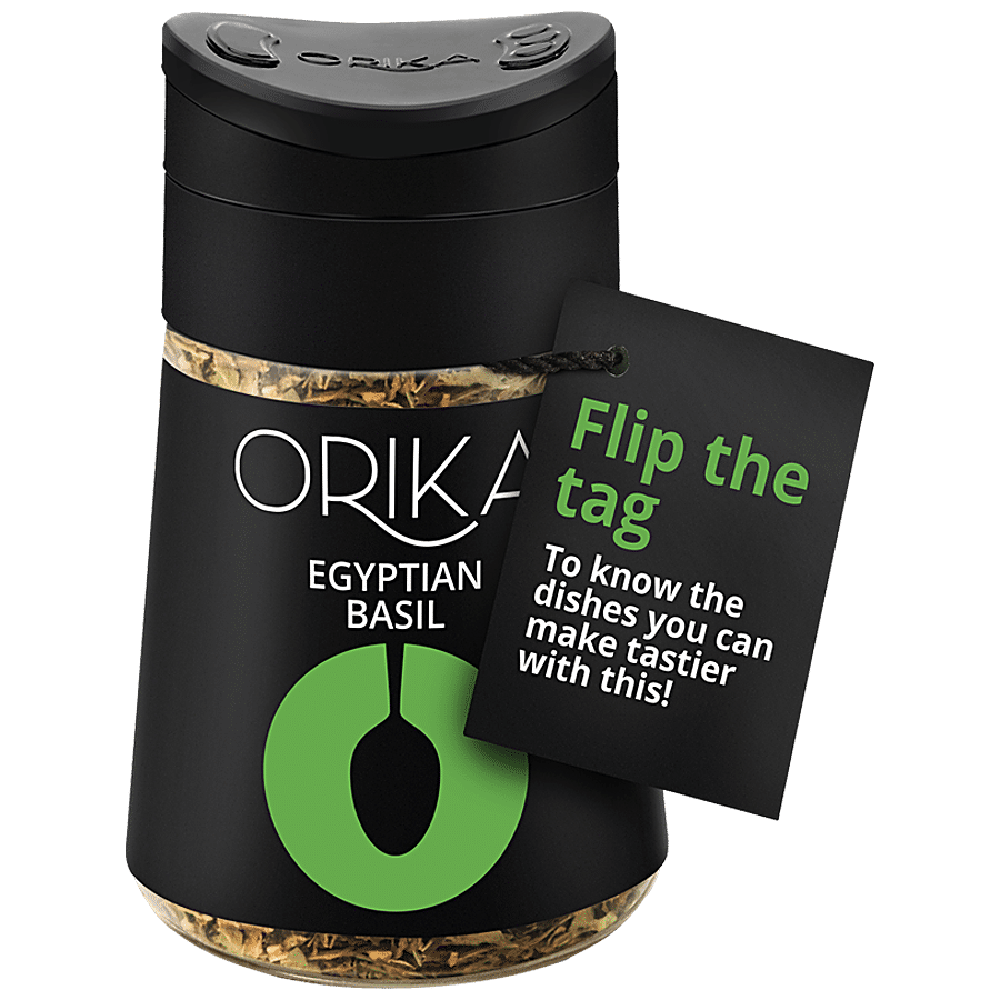 Orika Egyptian Basil - Handpicked Dried Herb - Used For Seasoning