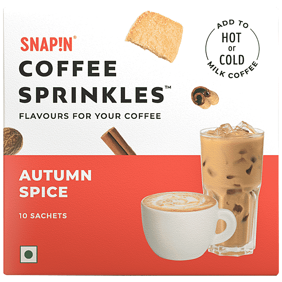 SNAPIN Coffee Sprinkles - Autumn Spice