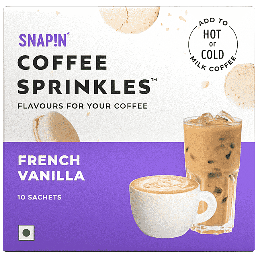 SNAPIN Coffee Sprinkles - French Vanilla