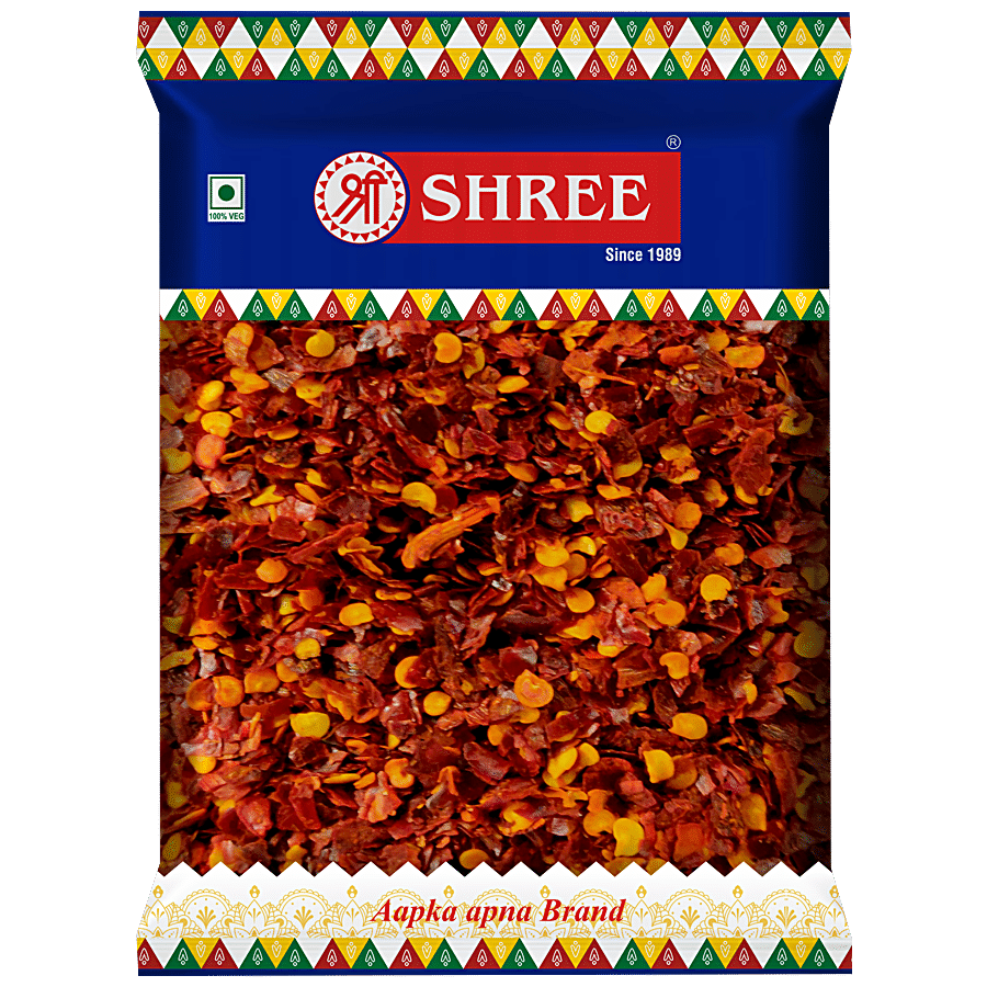 Shree Chilly Flakes - 100% Natural & Pure