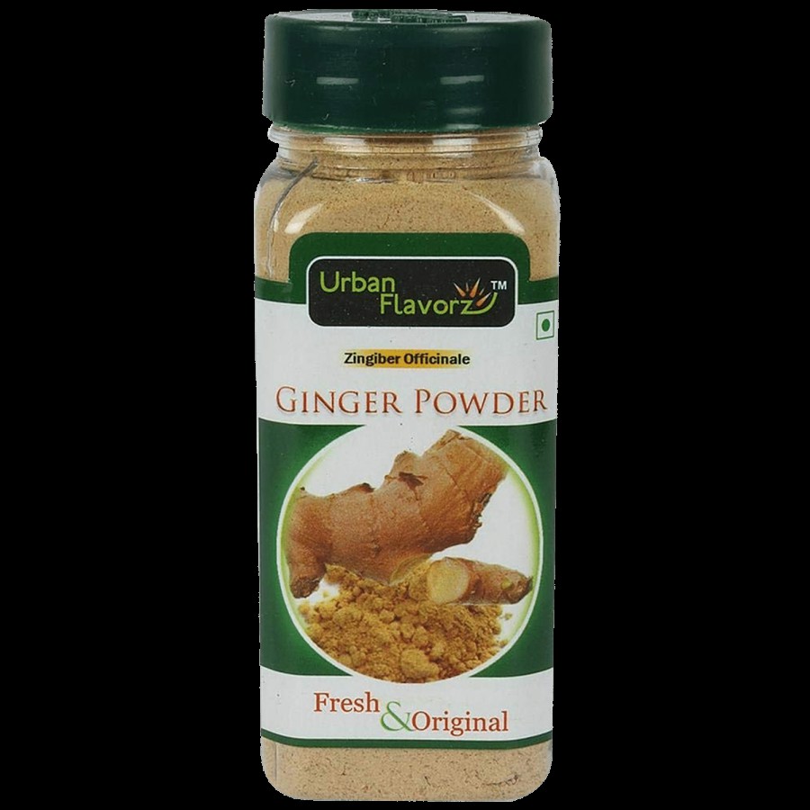 Urban Flavorz Ginger Powder - Fresh & Original