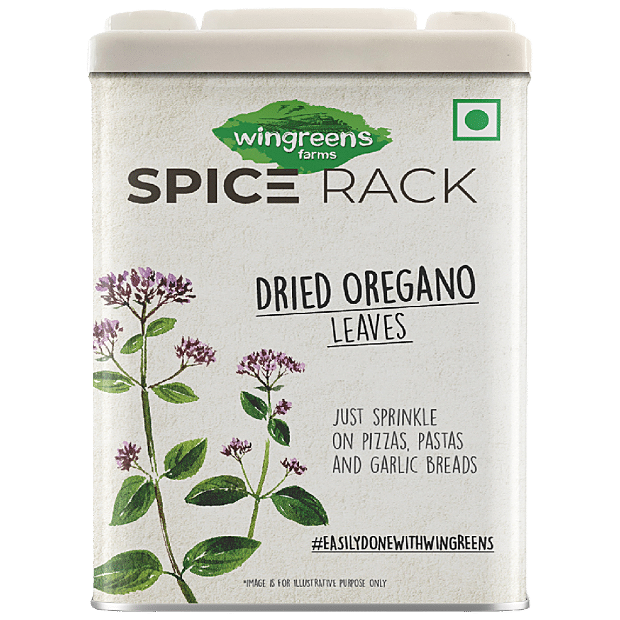 Wingreens Farms Spice Rack Dried Oregano Leaves