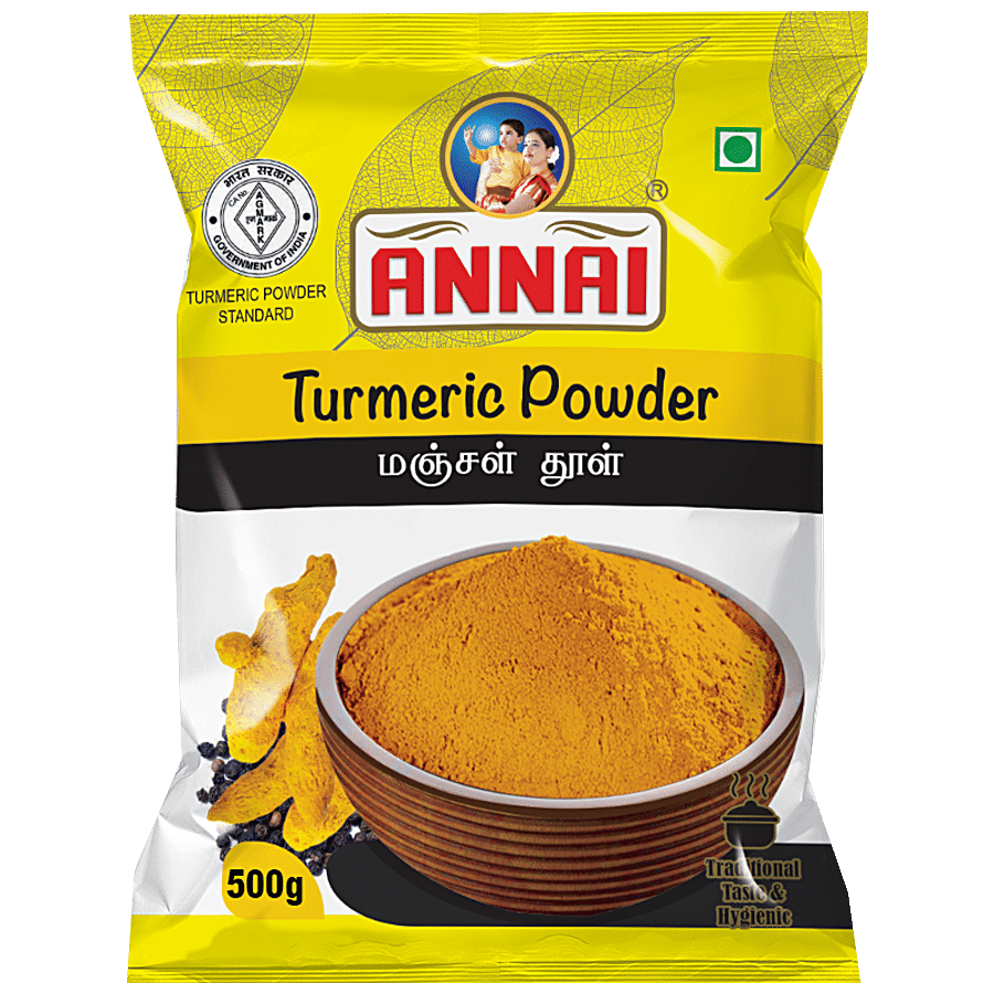 ANNAI Tumeric Powder - Anti-inflammatory & Antibacterial Properties