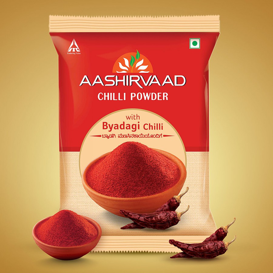 Aashirvaad Chilli Powder - With Byadagi Chilli