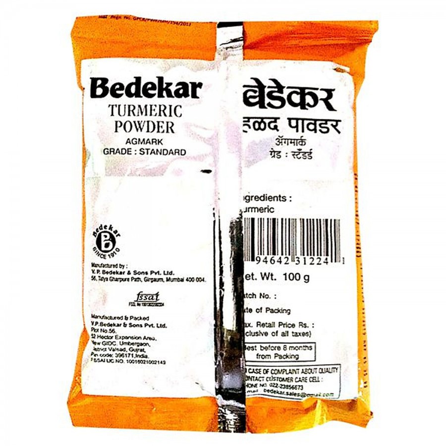 Bedekar Powder - Turmeric