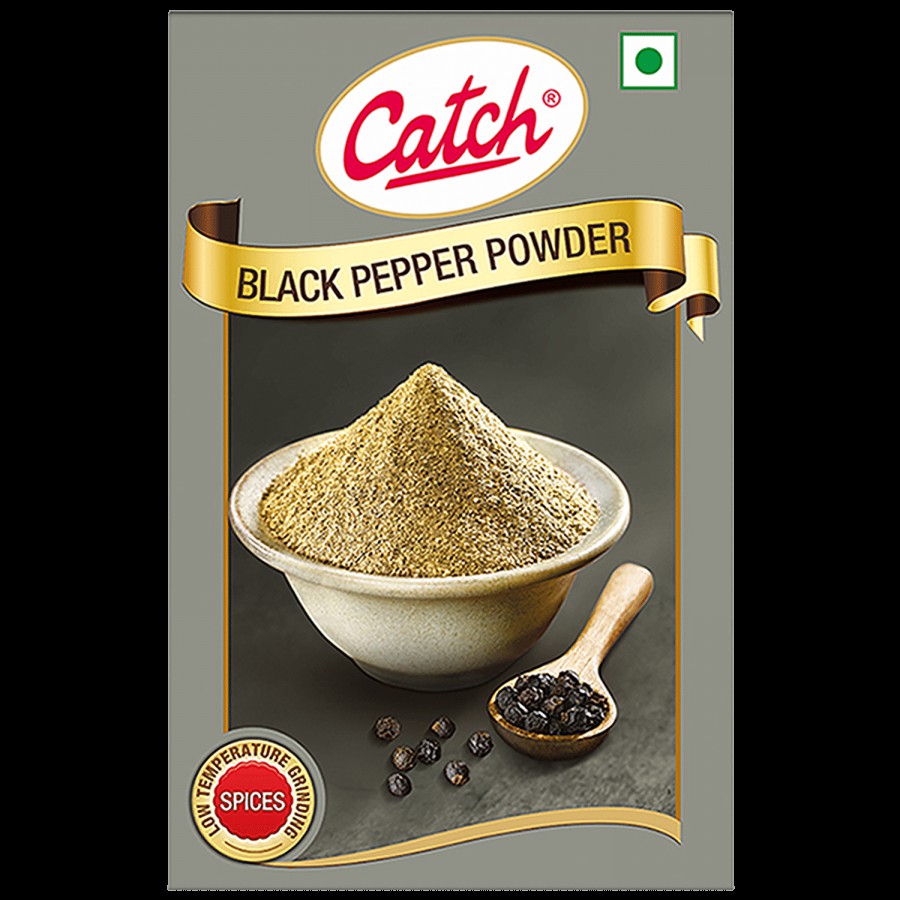 Catch Black Pepper Powder - Enhances Flavour