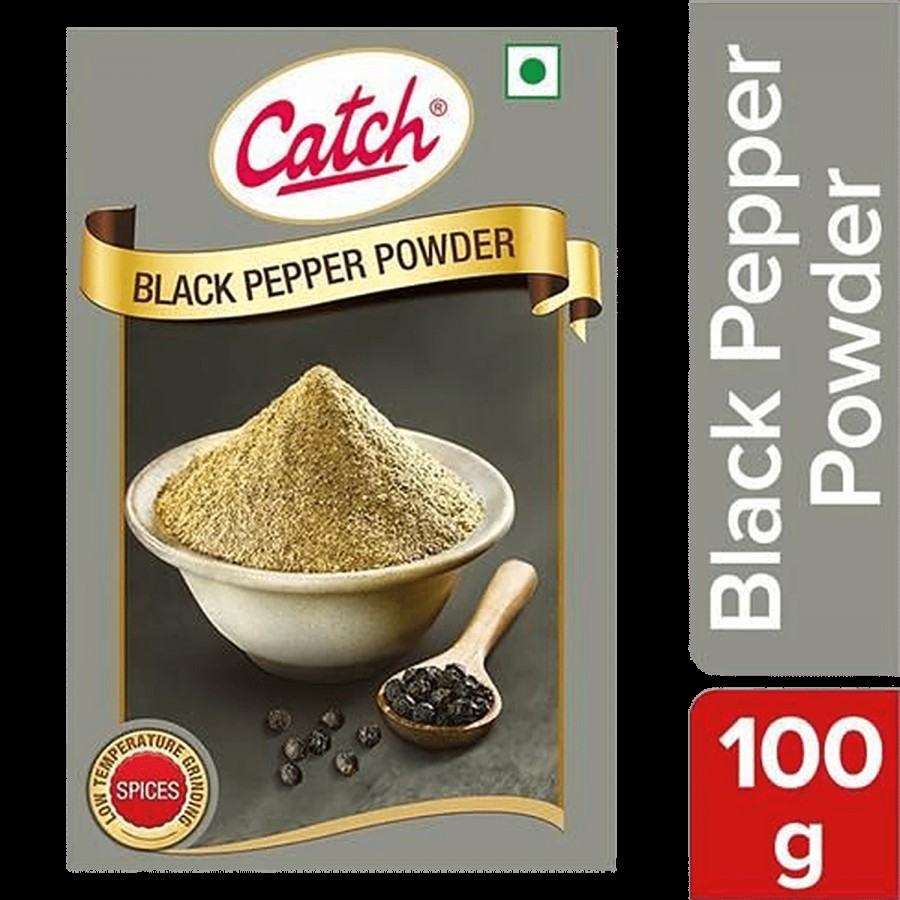 Catch Black Pepper Powder - Enhances Flavour