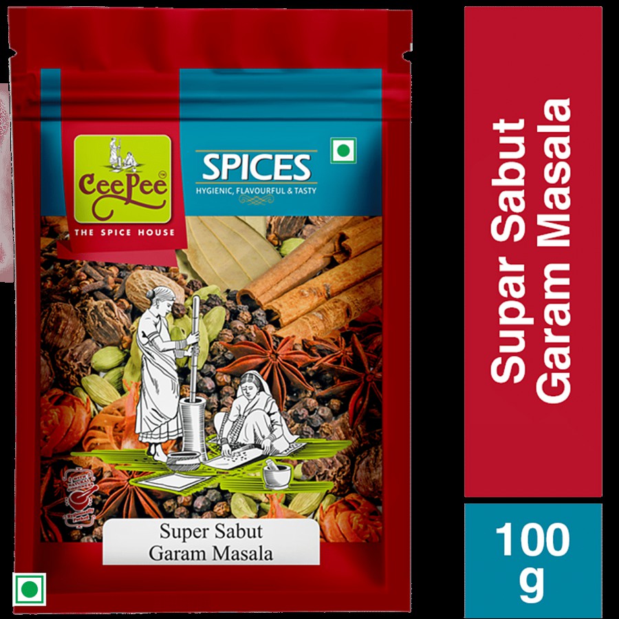 Cee Pee Super Whole Garam Masala (Without Jeera)