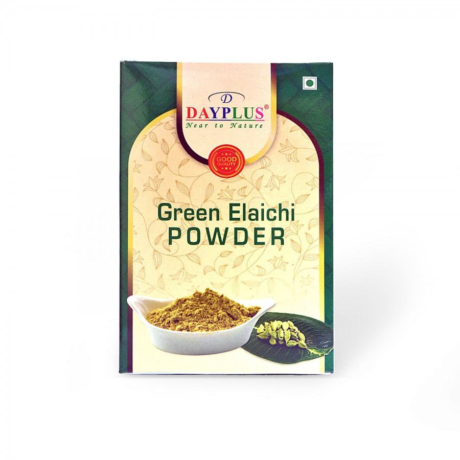 DAYPLUS Green Elaichi Powder - Aromatic Spice