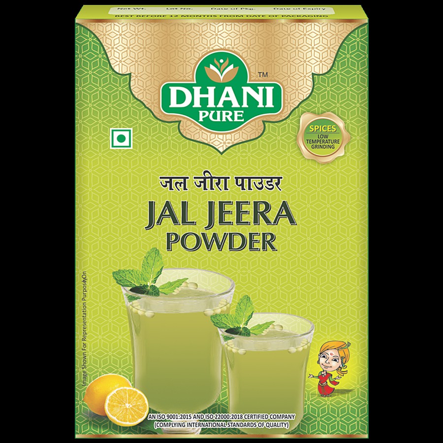 DHANI PURE Jal Jeera Powder - 100% Natural