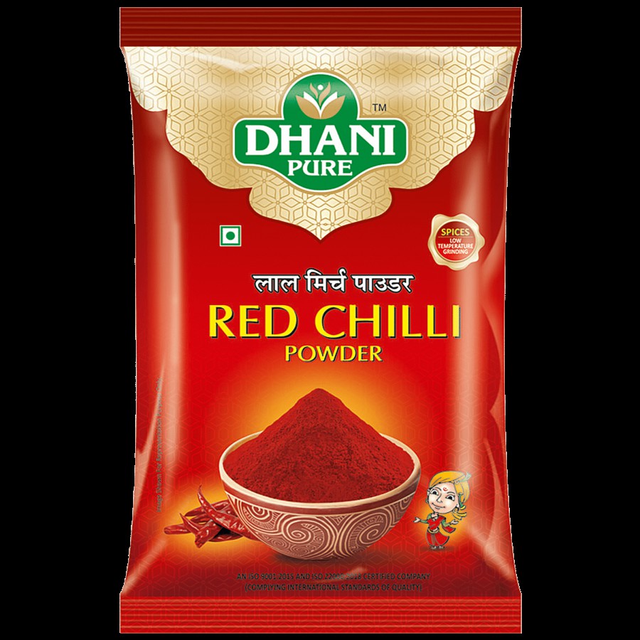 DHANI PURE Red Chilli Powder - 100% Natural