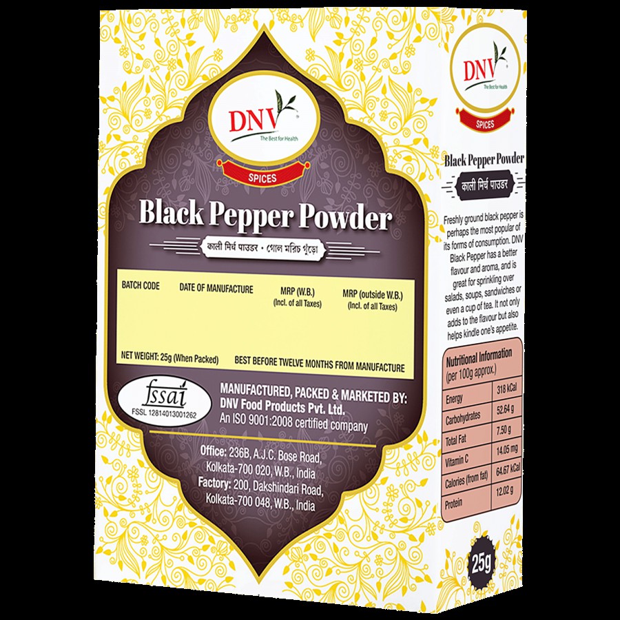 DNV Powder - Black Pepper