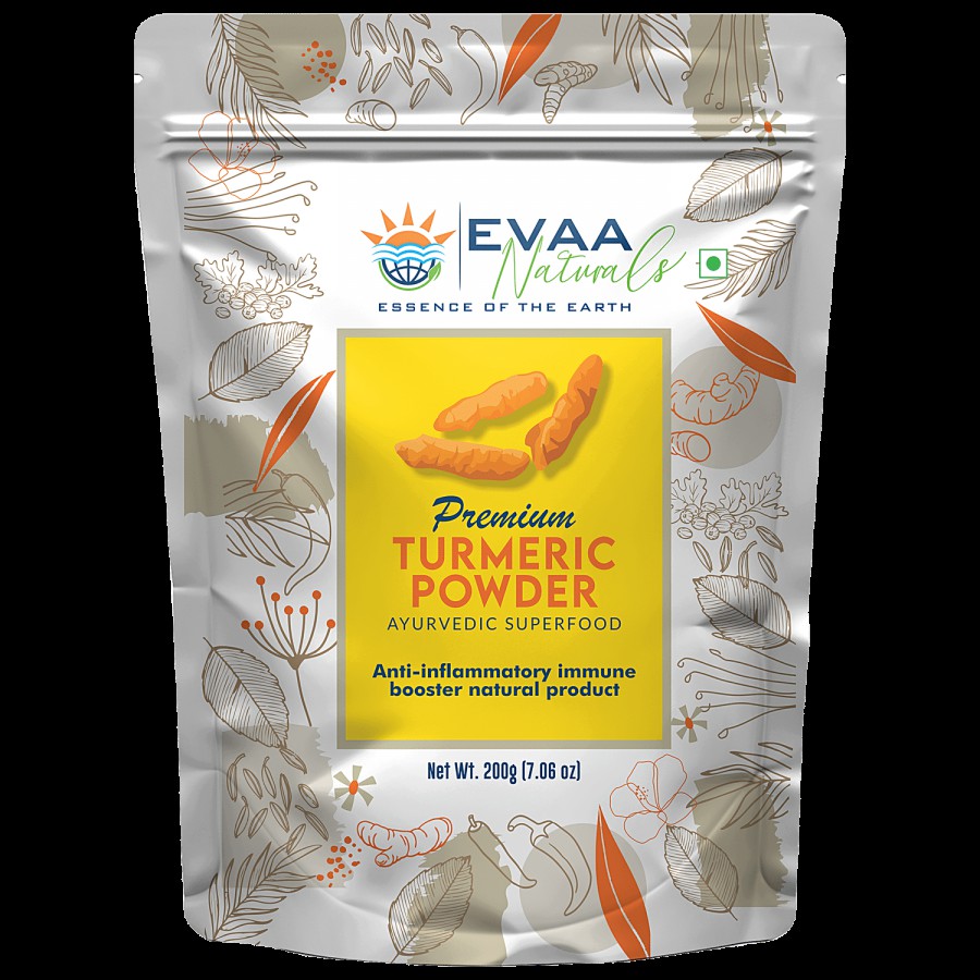 EVAA Naturals Premium Turmeric Powder