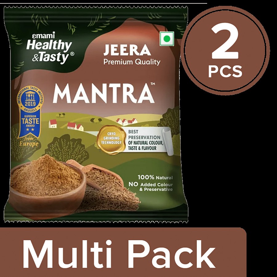 Emami Healthy & Tasty Mantra Jeera/Cumin Powder 100% Natural