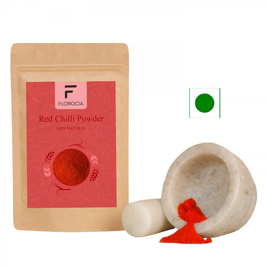 Florocia Red Chilli Powder - 100% Natural