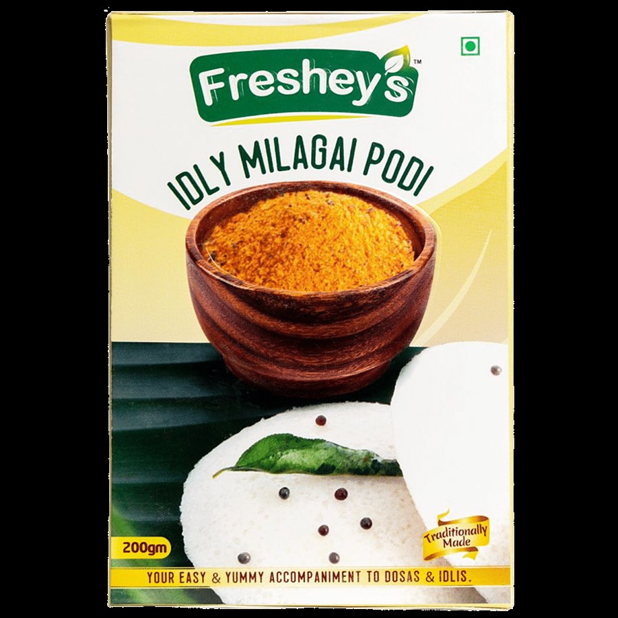 Freshey's Idly Milagai Podi - Traditionally Made