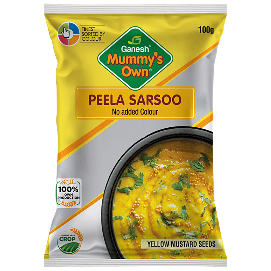 Ganesh Yellow Mustard/Peela Sarso Whole