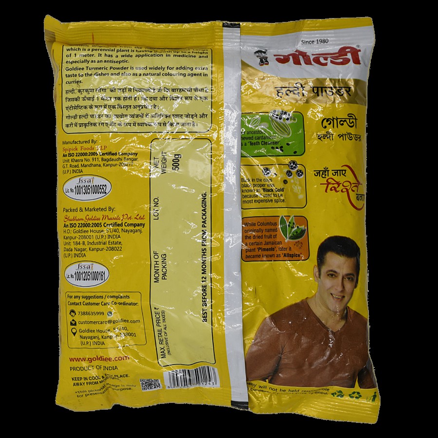 Goldiee Powder - Haldi