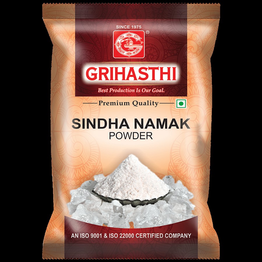 Grihasthi Sindha Namak/Sea Salt Powder - Premium