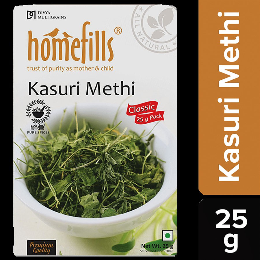 Homefills Kasuri Methi - Enhances Flavour & Aroma