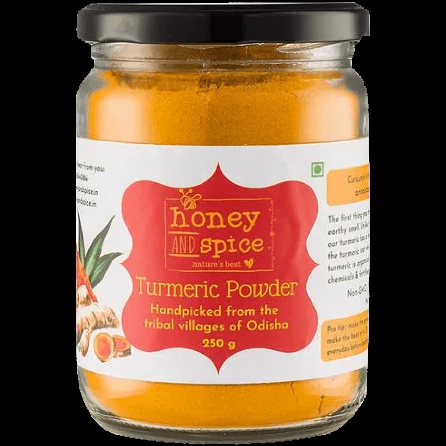 Honey and Spice Turmeric Powder - Rich In Antioxidants & Anti-Inflammatory Properties