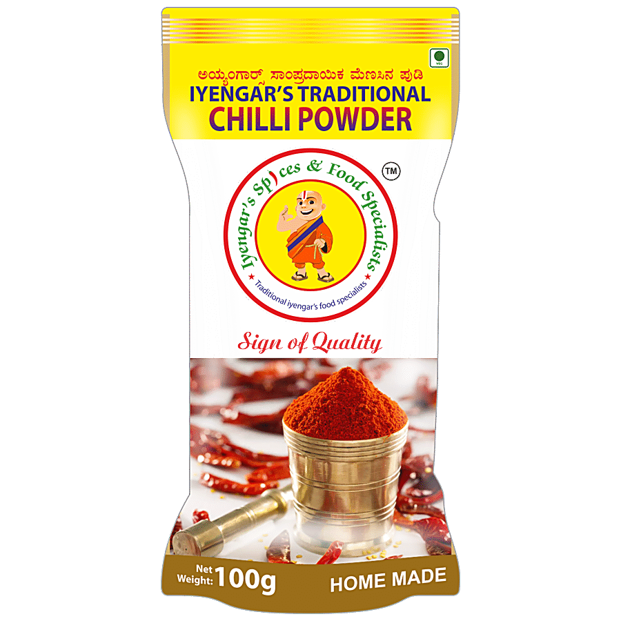 Iyengar Spices & Food Specialists  Chilli Powder/Menasina Pudi