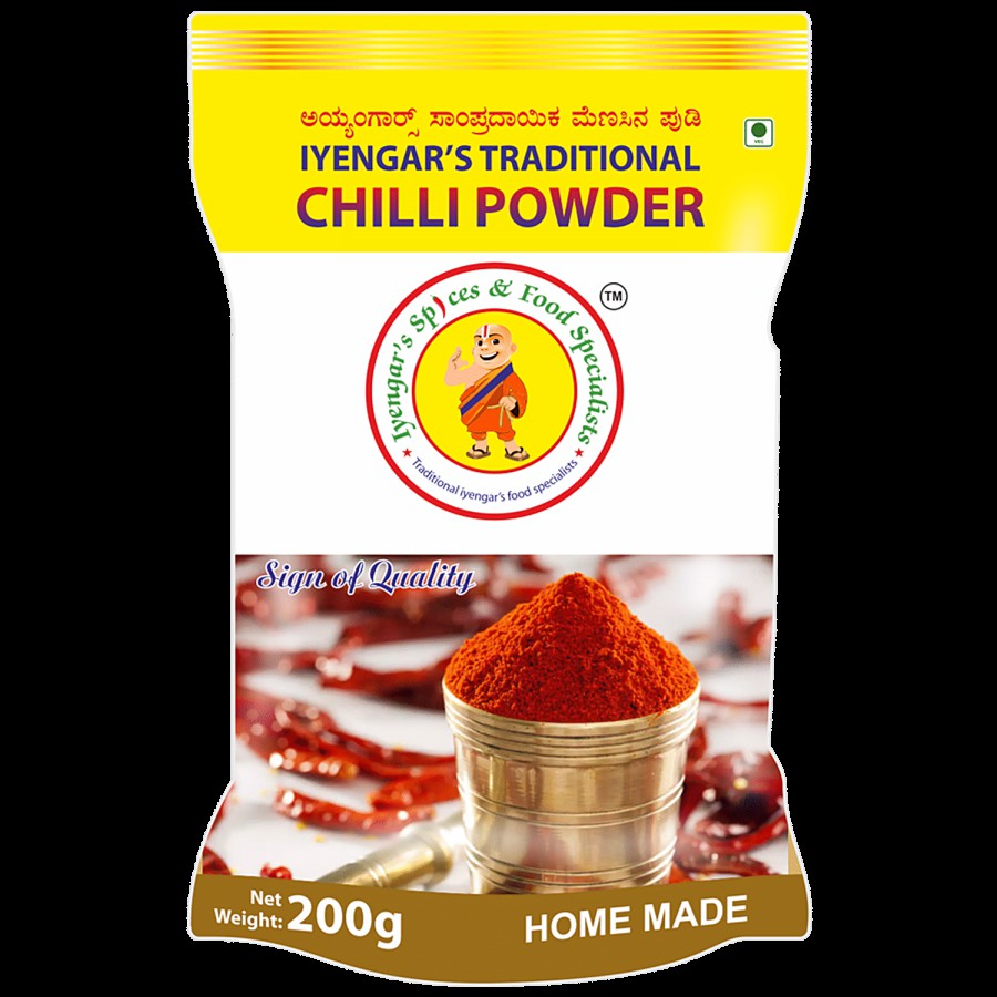 Iyengar Spices & Food Specialists  Chilli Powder/Menasina Pudi