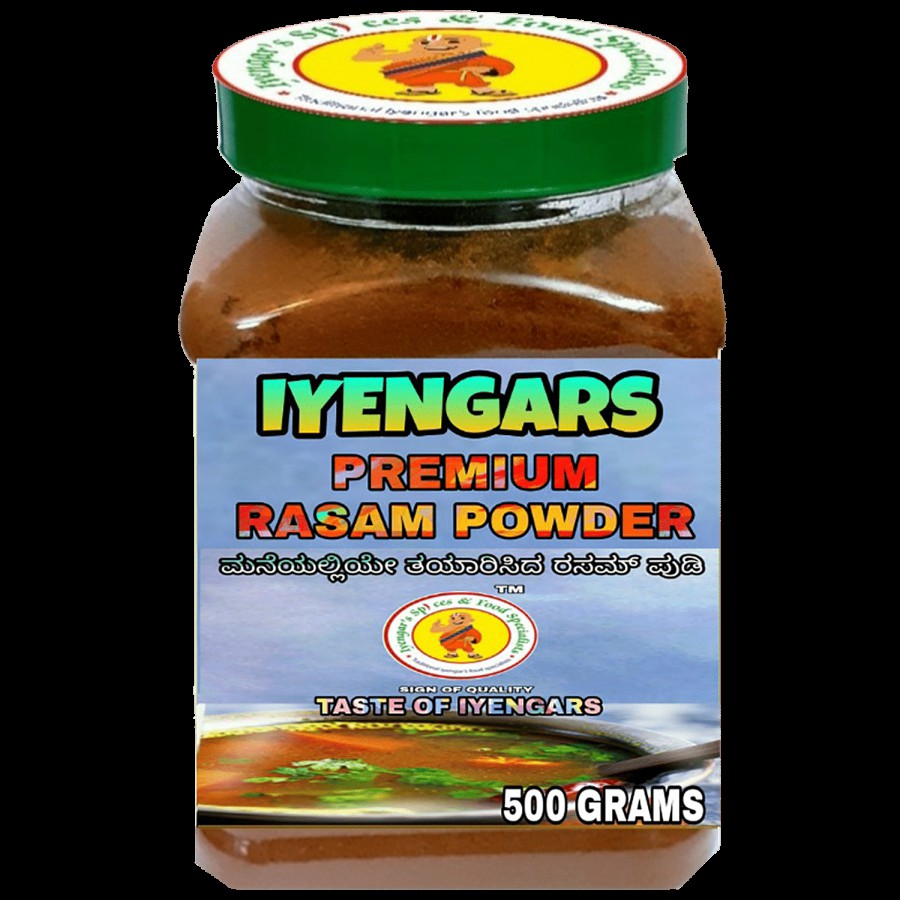 Iyengar Spices & Food Specialists  Homemade - Premium Rasam Powder