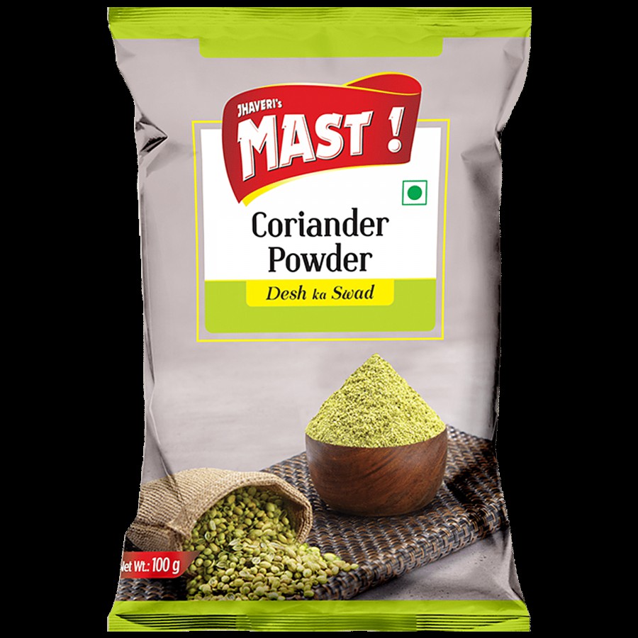 JHAVERI'S Coriander Powder - Made From Roasted Seeds