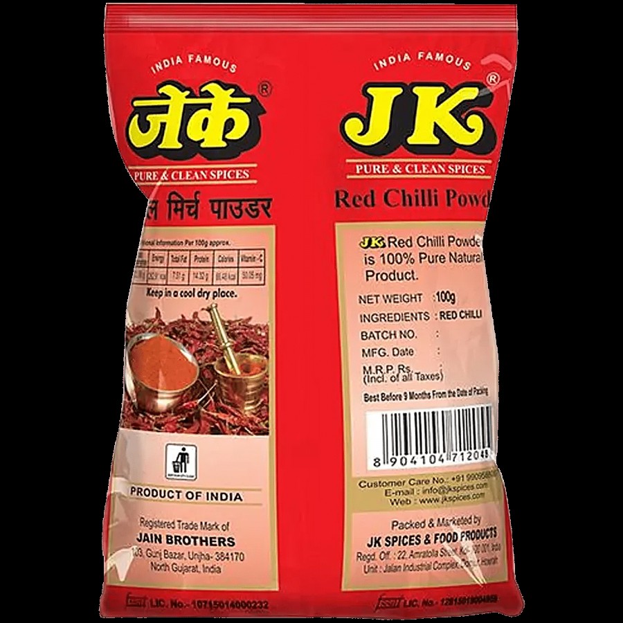 JK Powder - Red Chilli